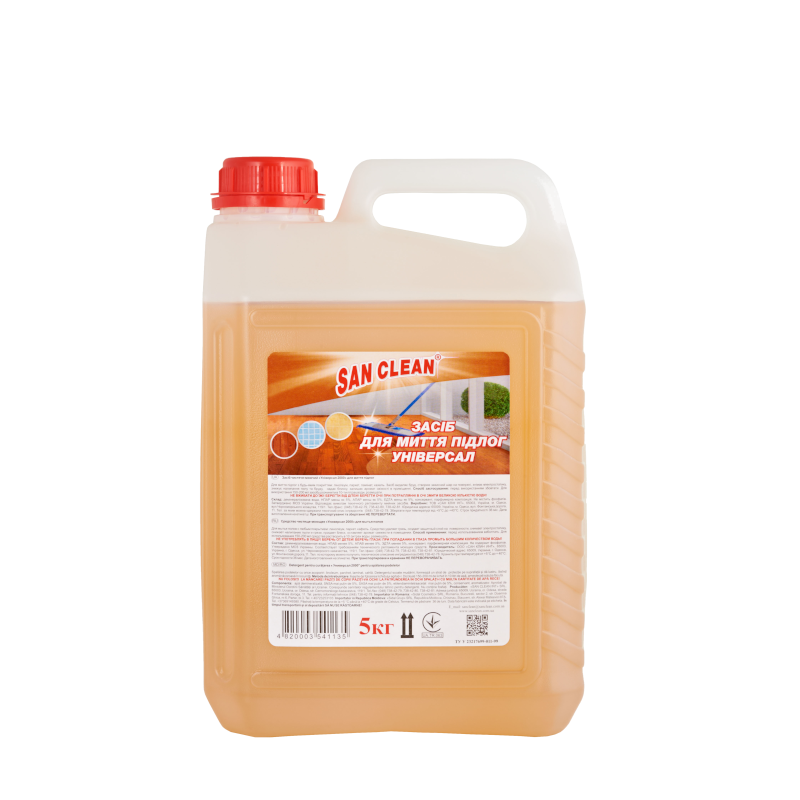 Засіб для миття підлоги SAN CLEAN Універсал, 5 л